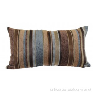 Brentwood Originals 2073 Carnival Stripe Toss Pillow 14 by 24-Inch Horizon - B005ASL87Q