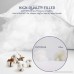 COZYDREAM Feather and Down Alternative Pillows for Sleeping Fill Soft Fiber Breathable Cotton Cover Hypoallergenic Queen Size (20 x 30 Inches) Pillow for Side and Back Sleepers Pack of 2 - B07D2CJRR6