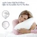 COZYDREAM Feather and Down Alternative Pillows for Sleeping Fill Soft Fiber Breathable Cotton Cover Hypoallergenic Queen Size (20 x 30 Inches) Pillow for Side and Back Sleepers Pack of 2 - B07D2CJRR6