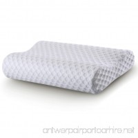 Cr Sleep Memory Foam Contour Pillow for Neck Pain  Gel-infused Technology  Standard - B01NBFBFJD