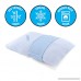 Deluxe Cooling Shredded Memory Foam Pillow with Bamboo Hypoallergenic Cover- 2 Pack King - B0778S3NBJ