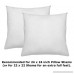 Deluxe Home Euro Pillows 26x26 Set of 2 Square Pillow Inserts for Decorative Bed Pillow Shams - Hypoallergenic Down Alternative Fill - Crafted in the USA by Basics (2 Pack) - B01MS87A4E