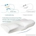 EPABO Contour Memory Foam Pillow Orthopedic Sleeping Pillows Ergonomic Cervical Pillow For Neck Pain - For Back Sleepers Side Sleepers and Stomach Sleepers (Free Pillowcase Included) - B07BKVG42X