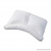 HealthSmart Side Sleeper Pillow with Curved Center Lobe Relieves Neck Pain Hypoallergenic 24 x 7 x 16 White - B008DVRKJM