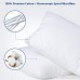 Homfy Premium Cotton Pillows for Sleeping Bed Pillows Queen Set of 2 with Medium Softness Hypoallergenic and Breathable - B07F8VWXL9