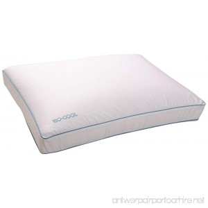 Iso-Cool Memory Foam Pillow Gusseted Side Sleeper Standard - B000ZK4QH8