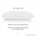 Linenspa Shredded Memory Foam Pillow with Gel Memory Foam Standard - B00R3S5SQI