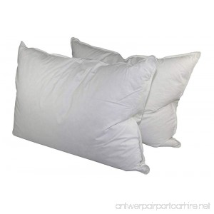 Manchester Mills Down Dreams Standard Size Medium Firm Pillow Set - 2 Pillows - B0060OJ2DG