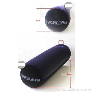 Six-girl Inflatable Multifunctional Bed Pillow Round/Back Portable Pillow Couple - B07CG1SJT1