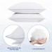 SONGMICS Pillow (Standard/2 Pack) Super Soft 100% Cotton Cover & Plush Down Alternative Sleeping Bed Pillow Hotel Collection Hypoallergenic Dust-Mite Resistant URBP02WG - B0762FGXLR