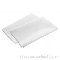 American Pillowcase Pillow Case Set  100% Egyptian Cotton  300 Thread Count  Queen  White  2 Pack - B00I1JKKHK