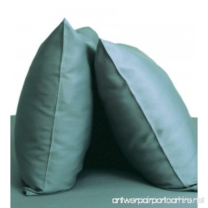 Cariloha Resort Bamboo Pillowcases by 2 Piece Pillowcase Set - 100% Viscose From Bamboo Bedding (Standard Tahitian Breeze) - B07846G1TP