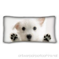 Decorative King Pillow Case Animals dogs furry s paws 20"*36" One Side - B00QGN3MJG