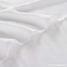LULUSILK 19 Momme 100% Pure Mulberry Silk Pillowcase Both Sides Natural Silk Pillow Cover for Hair and Skin Anti Wrinkle Zipper Closure Queen Size Ivory/Natural White 1pc - B01DBT6HLC