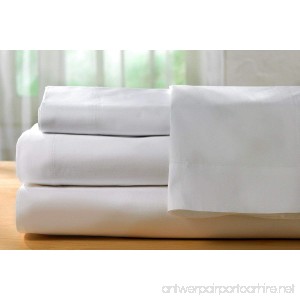 Pacific Linens White Pillowcases 180 Thread Count 2-Pack Size (Standard) - B019L6CIB2