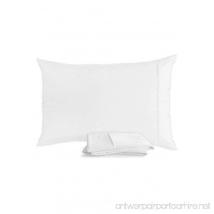Standard Size White Pillowcases 12 Pack T-180 pillow case set (20 X 30) (White) - B07CR8MH1N
