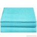 4ULIFE Flat Sheet-Luxury Paisley Embossed Good looking Breathable Ultra Soft & Comfortable (Full Turquoise (Sea-blue)) - B071CLQXXZ