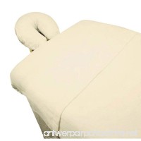 High Quality -3pc Microfiber Massage Table Sheet Set - Ivory - B016YNW91O