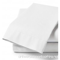 King Flat Sheet Only  1000 Thread Count Egyptian Cotton 1 Piece Luxury Hotel Flat Sheet/Top Sheet White Solid-100% Satisfaction Guarantee - B01G5LW1FY