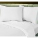 Lot 12 Flat Sheet White T-250 Percale Hotel Linen (Available in Bulk/Dozens) (Queen) Union Hospitality Sheets Wholesale - B00IZBEG56