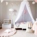 Bed Canopy Block Out Light Dome Princess Mosquito Net Equip With Assembly Tools Cotton Height-95 inch - B071KF2XXX