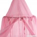 Bed Canopy Dyna-Living Mosquito Stopping Net Dome Princess Tent Light Block Out Room Decorate W/Assembly Tools for Boys Girls Reading Playing Indoor Game House Cotton Height -90 inch (Pink) - B07D6LLT8H