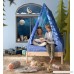 Children's Twin-Sized Forest A-Frame Bed Tent Canopy Approx. 74 L x 54 H x 35.5 W - B07771F8TG