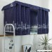 FANCY PUMPKIN Simple Dormitory Bunk Bed Curtains Dustproof Bedroom Curtains Shading Cloth C-03 - B07D8RDN9H