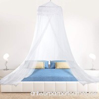 HIG mosquito net Bed Canopy - Lace Dome Netting Bedding - B01DVV5OSC