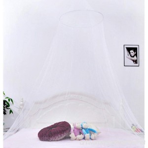 sholdnut Mosquito Net for Bed Extra Long Mosquito Net Bed Set Including Full Hanging Kit; Indoor Outdoor Use; Ideal for Travel; Insect Protection Repellent - B07CNQB3HL