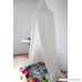 ystcaiwu Mosquito Net Canopy Dome Princess Bed Cotton Cloth Tents Childrens Room Decorate for Baby Kids Reading Play Indoor Games House (white) - B072PYG9ZW
