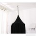 ZARABE Dome Cotton Mosquito Net Canopy Height 240cm/94.5 (Black) - B06XP961WY