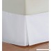 Vivacious Collection Hotel Quality 800TC Split Corner Bed Skirt 25 Drop length 100% Egyptian Cotton Bedskirt Queen Size White Solid - B077KCF2HB