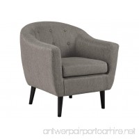 Ashley Furniture Signature Design - Klorey Accent Chair - Contemporary Style - Charcoal Gray - B06XFVBV4Z