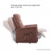 BONZY Lift Recliner Chair Power Lift Chair with Gentle Motor Durable Ribstop - Tan - B07DGX1RZB