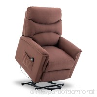 BONZY Lift Recliner Chair Power Lift Chair with Gentle Motor Durable Ribstop - Tan - B07DGX1RZB