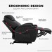 Mecor Lift Chair for Elderly Power Lift Recliner Living Room Sofa Chair with Remote Control Reinforced Heavy Duty Reclining Mechanism (Black) - B01J16BJF8