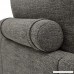 Rivet Cove Mid-Century Tufted Accent Chair Dark Grey - B0723H97GH