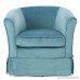 Christopher Knight Home 298870 Cecilia Arm Chair Blue - B07BYCVK7P
