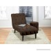 Curves Tyfted Chaise Lounge Chocolate - B003VKXTSQ