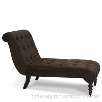 Curves Tyfted Chaise Lounge Chocolate - B003VKXTSQ