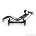 Kardiel Gravity Chaise Lounge Black & White Cowhide with matching pillow - B00PD73RBE