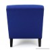 Swanson Royal Blue Fabric Chaise Lounge - B01MZ3YZMZ