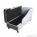 Tongli Chaise Lounge Storage Sofa Chair Couch for Bedroom or Living Room(Gray) - B075ZS95H1