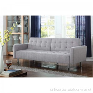 Coaster Home Furnishings 505616 Living Room Sofa Bed Light Grey - B077ZXD7D9