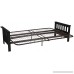 Epic Furnishings Berkeley Mission-style Futon Sofa Sleeper Bed Frame Queen-size Black Arm Finish - B013EAATUS