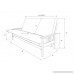 Kodiak Furniture KF Monterey Queen Size Futon Frame Butternut - B01DPWK80Q
