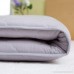 Futon mattress topper Soft Tatami floor mat Polyester [charcoal]-A 100x200cm(39x79inch) - B07C983CSB