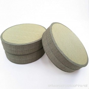 Japanese style natural tatami Cushion thickening-A 45x45cm(18x18inch) - B07BF9JVSG