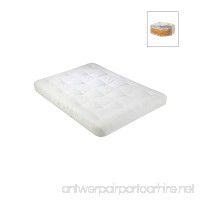 WOLF USF-2 6 Inch Futon Mattress with 2 Inch Foam Core in Natural - Full - B00PXVHNG0